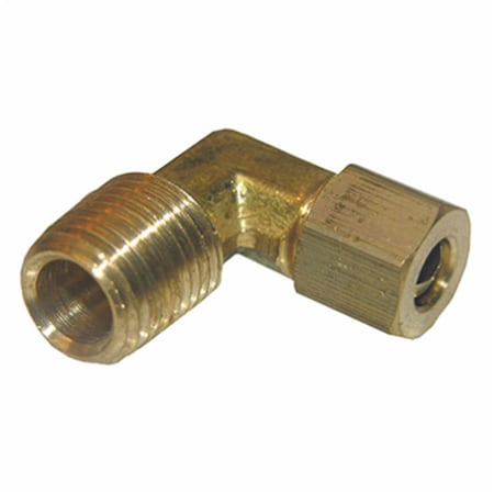 Keen 0.25 Compresion x 0.25 Male Pipe Brass Elbow KE604239